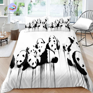 Housse de Couette Bébé Panda